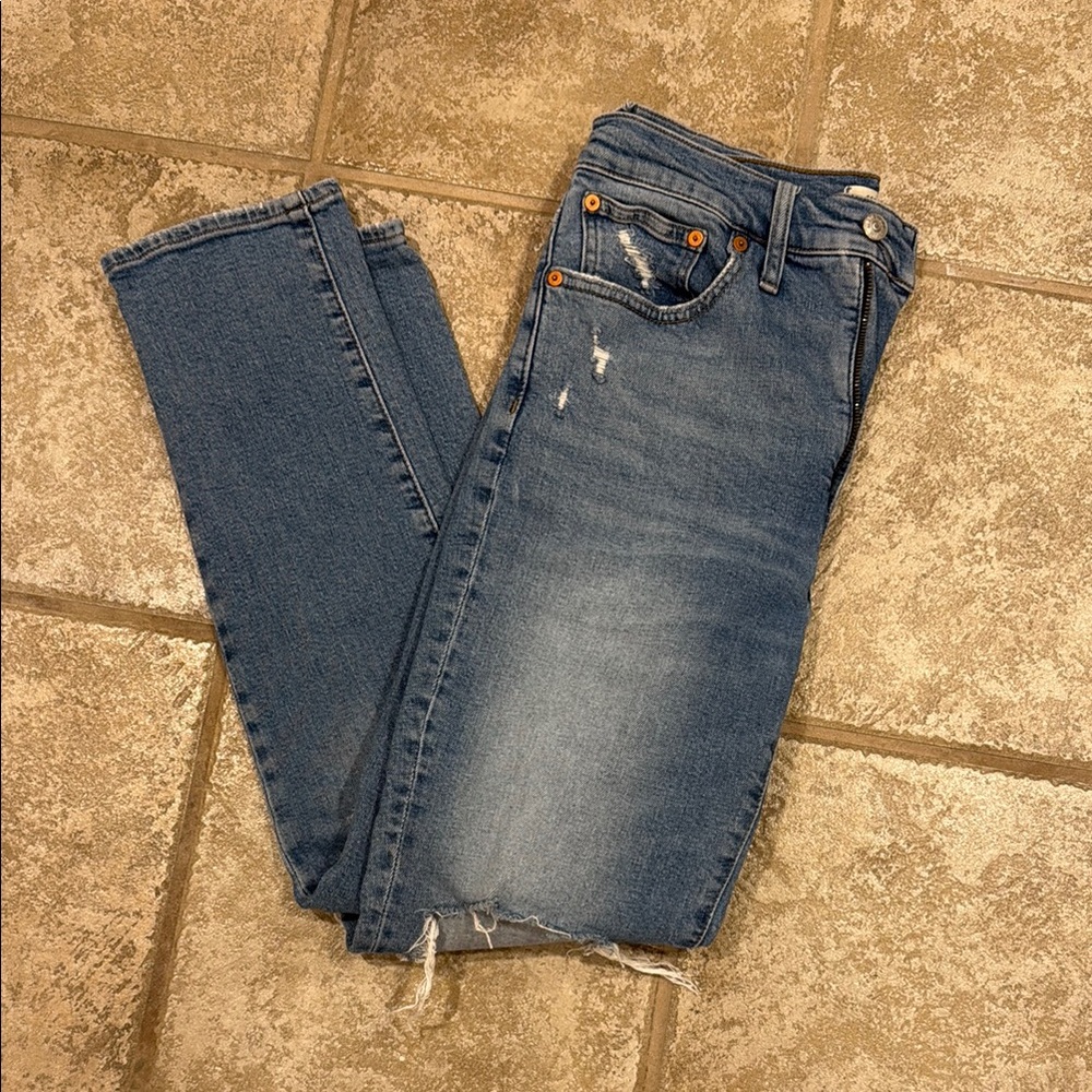 Madewell Women's Straight Leg Jeans - Blue